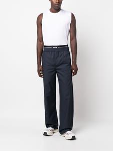 MSGM Straight broek - Blauw