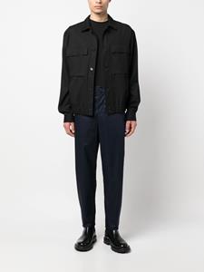 giorgioarmani Giorgio Armani Trainingsbroek met elastische taille - Blauw