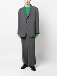 thefrankieshop The Frankie Shop Blazer met enkele rij knopen - Grijs