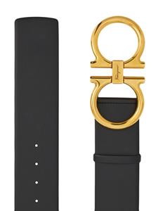 Ferragamo Leren riem - Zwart