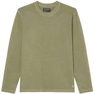 Marc O'Polo Shirt met lange mouwen T-shirt, long sleeve, crew neck, embroidery