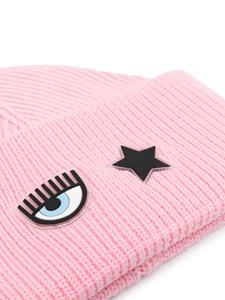 chiaraferragni Chiara Ferragni Muts met logopatch - Roze