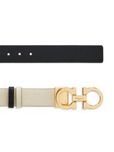 Ferragamo Riem met Gancini-gesp - Wit