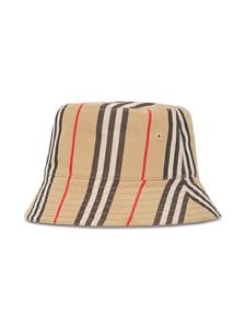 Burberry Vissershoed met iconische streep - Beige