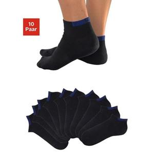 H.I.S Sneakersokken met versterkte belastingzones (set, 10 paar)