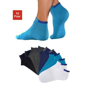 H.I.S Sneakersokken met versterkte belastingzones (set, 10 paar)