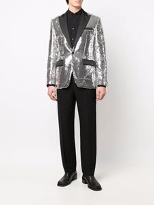 philippplein Philipp Plein Blazer met pailletten - Grijs