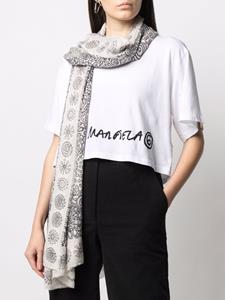 10corsocomo 10 CORSO COMO Sjaal van modalmix - Beige
