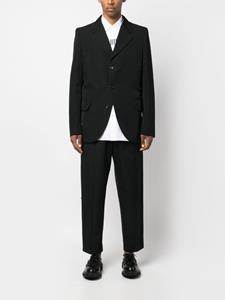 commedesgarçonshommeplus Comme des Garçons Homme Plus Blazer met enkele rij knopen - Zwart