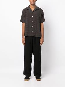 fivecm FIVE CM Broek met geborduurd detail - Zwart