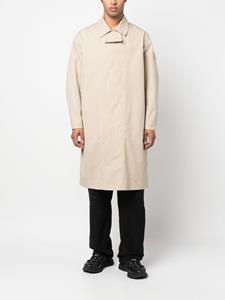 Trenchcoat met logopatch - Beige