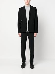 Roberto Collina Blazer met enkele rij knopen - Zwart