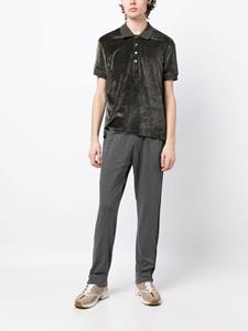 Gucci Broek met logoprint - Grijs