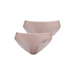 Lascana Brazilian slip van microvezel-rib (2 stuks, Set van 2)