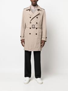 Fay Trenchcoat met dubbele rij knopen - Beige