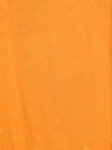 MCM Sjaal met monogram jacquard - Oranje
