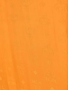 MCM Sjaal met monogram jacquard - Oranje
