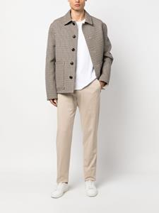 Kiton Chino met logopatch - Beige