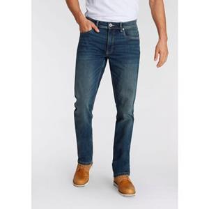 AJC Straight jeans rechtes gesneden, used-look-wassing, lage taille