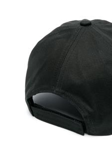 GANNI Honkbalpet met geborduurd logo - Zwart