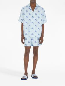 Burberry Zijden shorts - Blauw