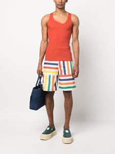 Sunnei Gestreepte shorts - Wit