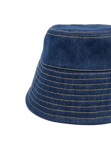 Patou Patou denim vissershoed - Blauw