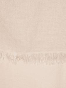 brunellocucinelli Brunello Cucinelli Sjaal met franje afwerking - Beige