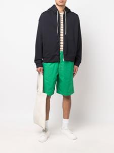 Jil Sander Elastische shorts - Groen