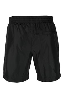 Shorts met trekkoordtaille - Zwart