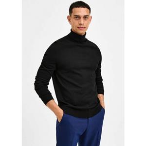 SELECTED HOMME Rollkragenpullover "TOWN MERINO COOLMAX KNIT ROLL"