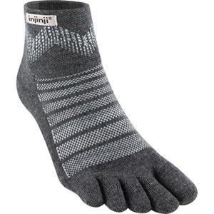 Injinji - Outdoor Midweight Mini-Crew Wool - Wandelsokken, grijs
