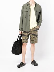 Maharishi Shorts met camouflageprint - Groen