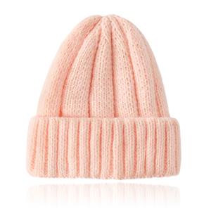 LGT JWLS Warme Wintermuts voor dames in Wol blend - Lichtroze