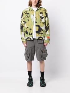 heronpreston Heron Preston Shorts van katoenmix - Grijs
