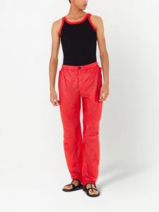 Ferragamo Straight broek - Rood