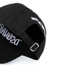 DSQUARED2 Pet met geborduurd logo - Zwart
