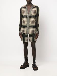 rickowens Rick Owens Zwembroek met geometrische print - Beige