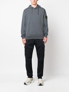stoneisland Stone Island Broek met Compass-logopatch - Blauw