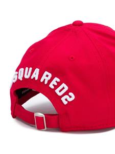 DSQUARED2 pictogram baseball cap - Rood