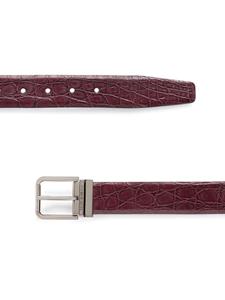 dolce&gabbana Dolce & Gabbana Leren riem - Rood