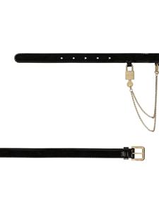 dolce&gabbana Dolce & Gabbana Riem met schakelketting - Zwart