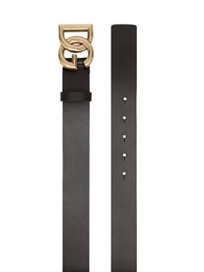 dolce&gabbana Dolce & Gabbana Leren gespriem - Bruin