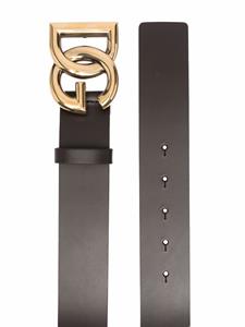 dolce&gabbana Dolce & Gabbana Riem met DG logo - Bruin