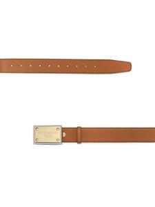 dolce&gabbana Dolce & Gabbana Leren gespriem - Bruin