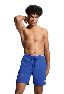 Puma Zwembroek Heren Utility Mid Shorts Benjamin Blue