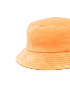 sporty&rich Sporty & Rich Vissershoed met geborduurd logo - Oranje