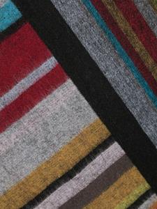 paulsmith Paul Smith Gestreepte sjaal - Grijs