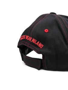 Gcds Honkbalpet met geborduurd logo - Zwart