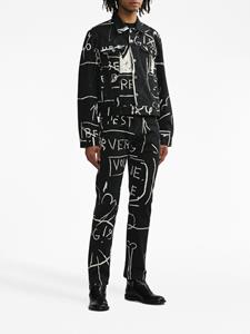 honeyfuckingdijon Honey Fucking Dijon Bomberjack met grafische print - Zwart